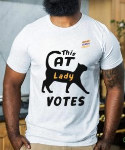 The Seneca Project This Cat Lady Votes Tee shirt