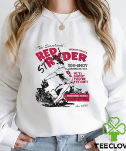 The Sensational Red I Stryder Spencer Strider 200 Shot Carbine Action Shirt