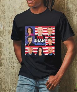 The Shady Bunch Funny American Flag 4th Of July Shirt