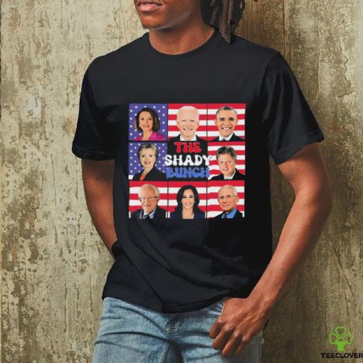 The Shady Bunch Funny American Flag 4th Of July Shirt