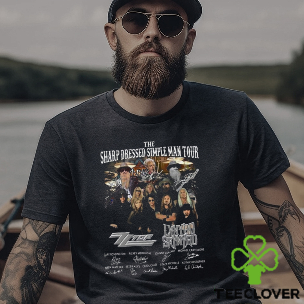The Sharp Dressed Simple Man Tour Zz Top Lynyrd Skynyrd Signatures 2023 Shirt Vintage Classic Hoodie The Sharp Dressed Simple Man Tour Zz Top Lynyrd Skynyrd Signatures 2023 Shirt Vintage Classic Hoodie