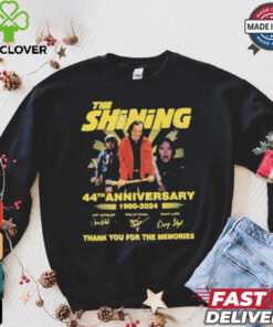 The Shining 44th Anniversary 1980 2024 Thank You For The Memories T Shirt