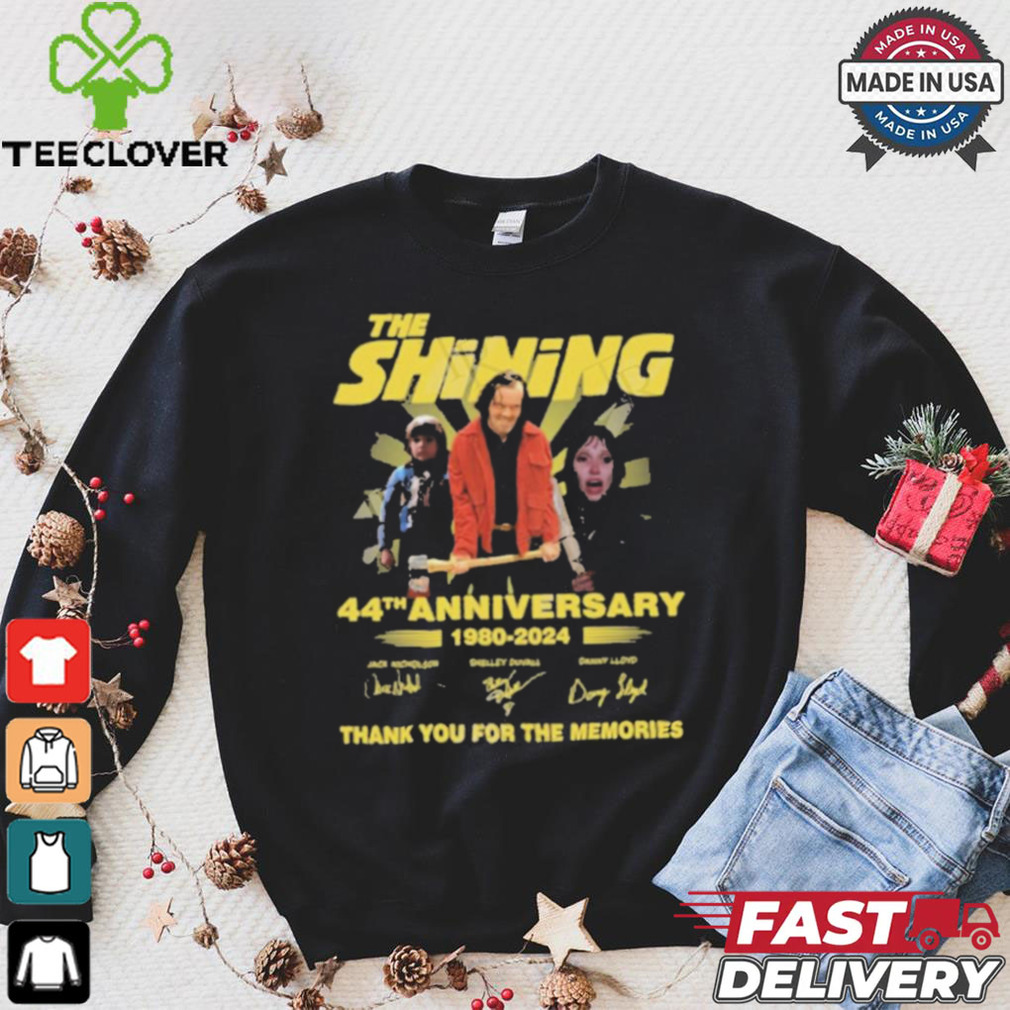 The Shining 44th Anniversary 1980 2024 Thank You For The Memories T Shirt The Shining 44th Anniversary 1980 2024 Thank You For The Memories T Shirt