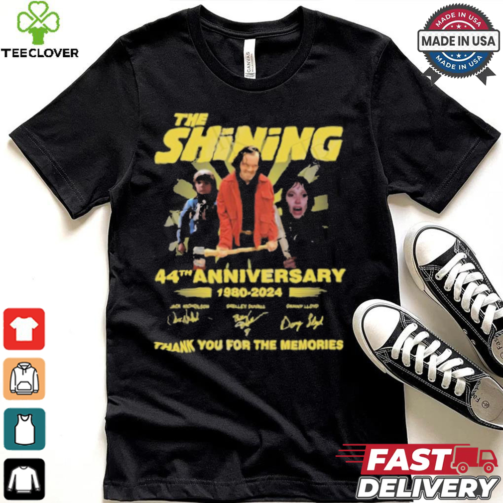 The Shining 44th Anniversary 1980 2024 Thank You For The Memories T Shirt The Shining 44th Anniversary 1980 2024 Thank You For The Memories T Shirt
