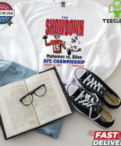 The Showdown Mahomes Vs. Allen Afc Championship January 26, 2025 Arrowhead shirt