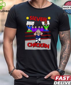 The Silver Fox_ Silver Chicken Shirt