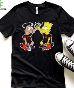 The Simpson Chicago Bears helmet shirt