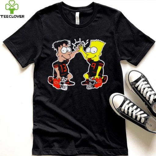 The Simpson Chicago Bears helmet shirt
