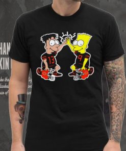 The Simpson Chicago Bears helmet shirt