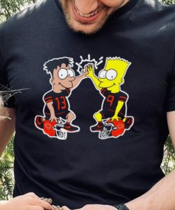 The Simpson Chicago Bears helmet shirt