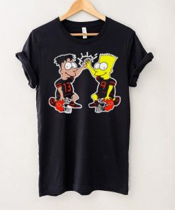 The Simpson Chicago Bears helmet shirt