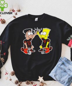 The Simpson Chicago Bears helmet shirt