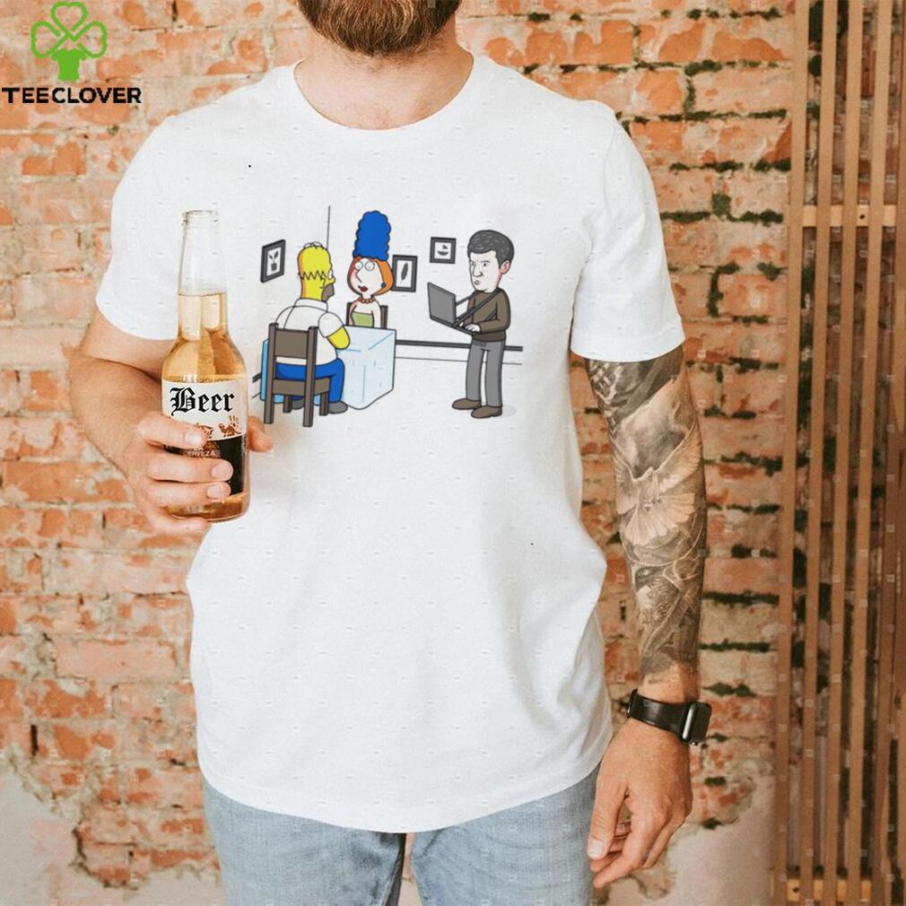 The Simpson Rehearsal Dinner cartoon shirt