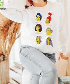 The Simpson Snake Van Hauten Brandine Tony Maude Carlson Doris Szyslak Prof Lovejoy Otto Bouvier cartoon shirt 2 The Simpson Snake Van Hauten Brandine Tony Maude Carlson Doris Szyslak Prof Lovejoy Otto Bouvier cartoon shirt