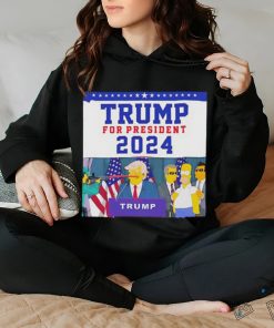 The Simpson Trump For President 2024 Shirt