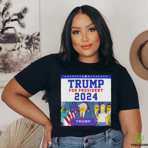 The Simpson Trump For President 2024 Shirt