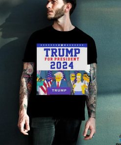 The Simpson Trump For President 2024 Shirt