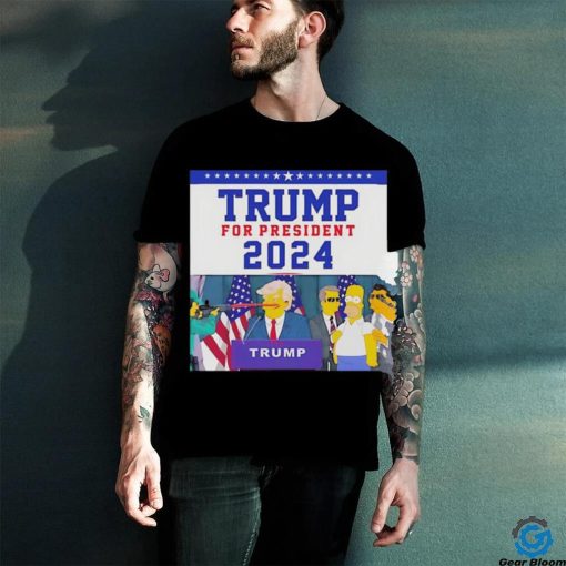 The Simpson Trump For President 2024 Shirt