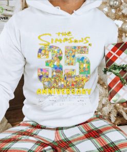 The Simpsons 35th Anniversary 1989 – 2024 Thank You For The Memories T Shirt