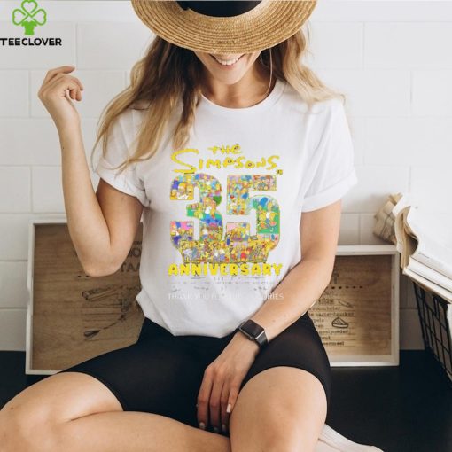 The Simpsons 35th Anniversary 1989 – 2024 Thank You For The Memories T Shirt