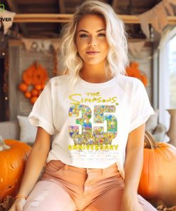 The Simpsons 35th Anniversary 1989 – 2024 Thank You For The Memories T Shirt
