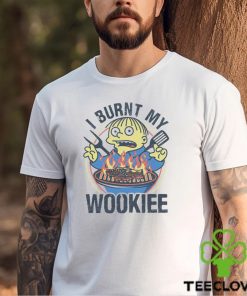 The Simpsons Burnt Wookiee I burnt my wookiee art shirt