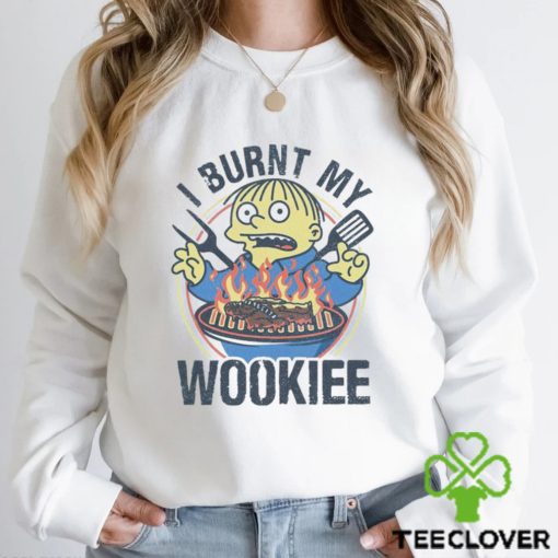 The Simpsons Burnt Wookiee I burnt my wookiee art hoodie, sweater, longsleeve, shirt v-neck, t-shirt