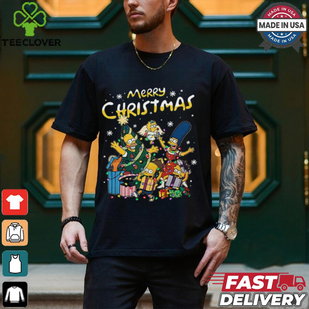 The Simpsons Christmas Family Shirt The Simpsons Christmas Family Shirt