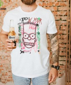 The Simpsons Freeze Max Unisex Polished Punk Bart Pullover Shirt