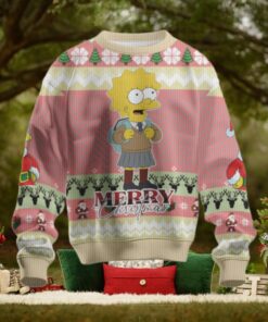 The Simpsons Schoolgirl Lisa Christmas Marge Ugly Christmas Sweater