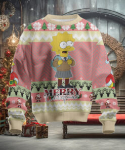 The Simpsons Schoolgirl Lisa Christmas Marge Ugly Christmas Sweater