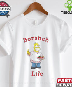 The Simpsons borshch life shirt