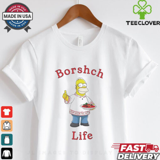 The Simpsons borshch life shirt