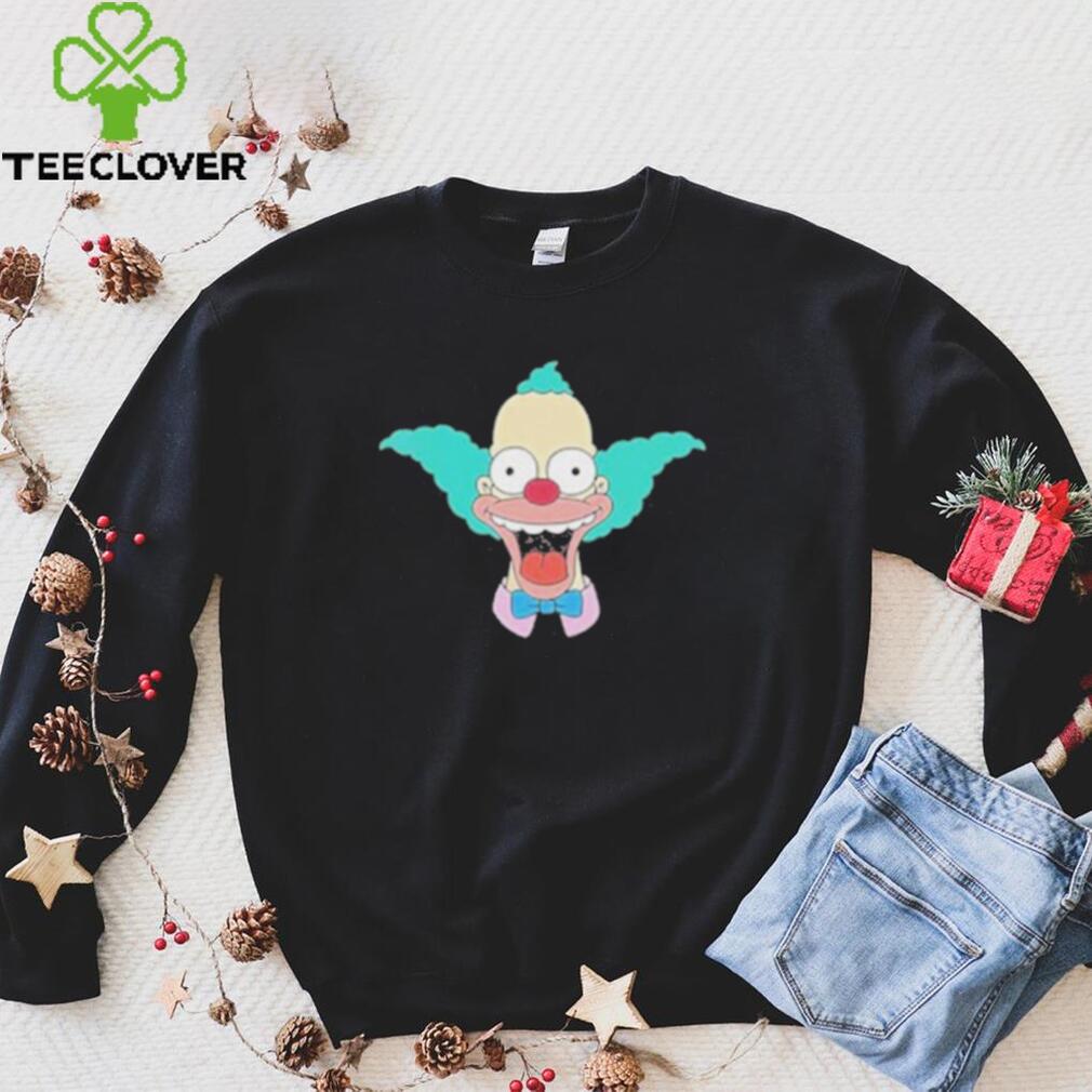 The Simpsons krusty the clown shirt The Simpsons krusty the clown shirt