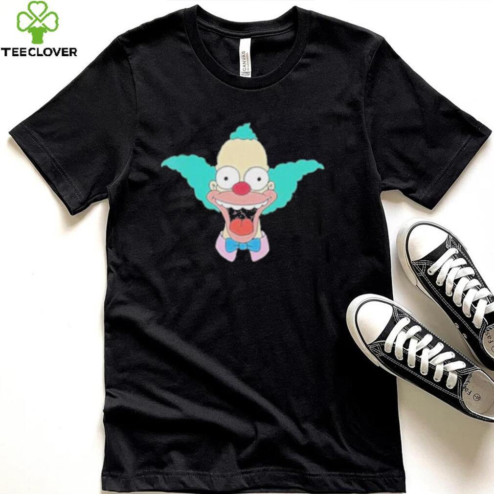 The Simpsons krusty the clown shirt The Simpsons krusty the clown shirt