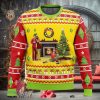 Christmas Ugly Sweater Snow Santa Pattern Logo Milwaukee Bucks Hot Trend For Fans Club