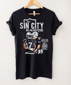 The Sin City Slaughter Las Vegas Raiders hoodie, sweater, longsleeve, shirt v-neck, t-shirt