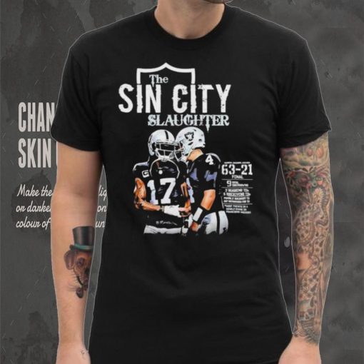 The Sin City Slaughter Las Vegas Raiders hoodie, sweater, longsleeve, shirt v-neck, t-shirt