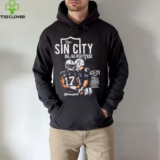 The Sin City Slaughter Las Vegas Raiders hoodie, sweater, longsleeve, shirt v-neck, t-shirt