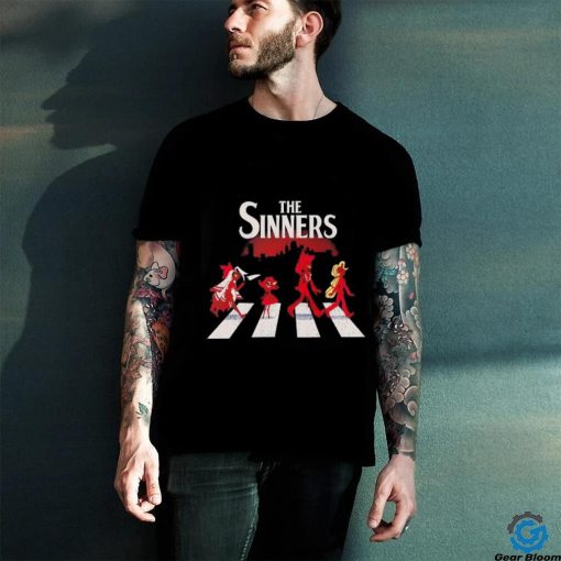 The Sinners Hazbin Hotel walking across hoodie, sweater, longsleeve, shirt v-neck, t-shirt