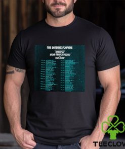 The Smashing Pumpkins Tour 2023 poster shirt