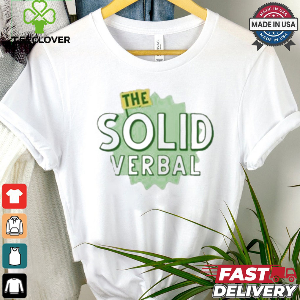 The Solid Verbal Logo T shirt The Solid Verbal Logo T shirt