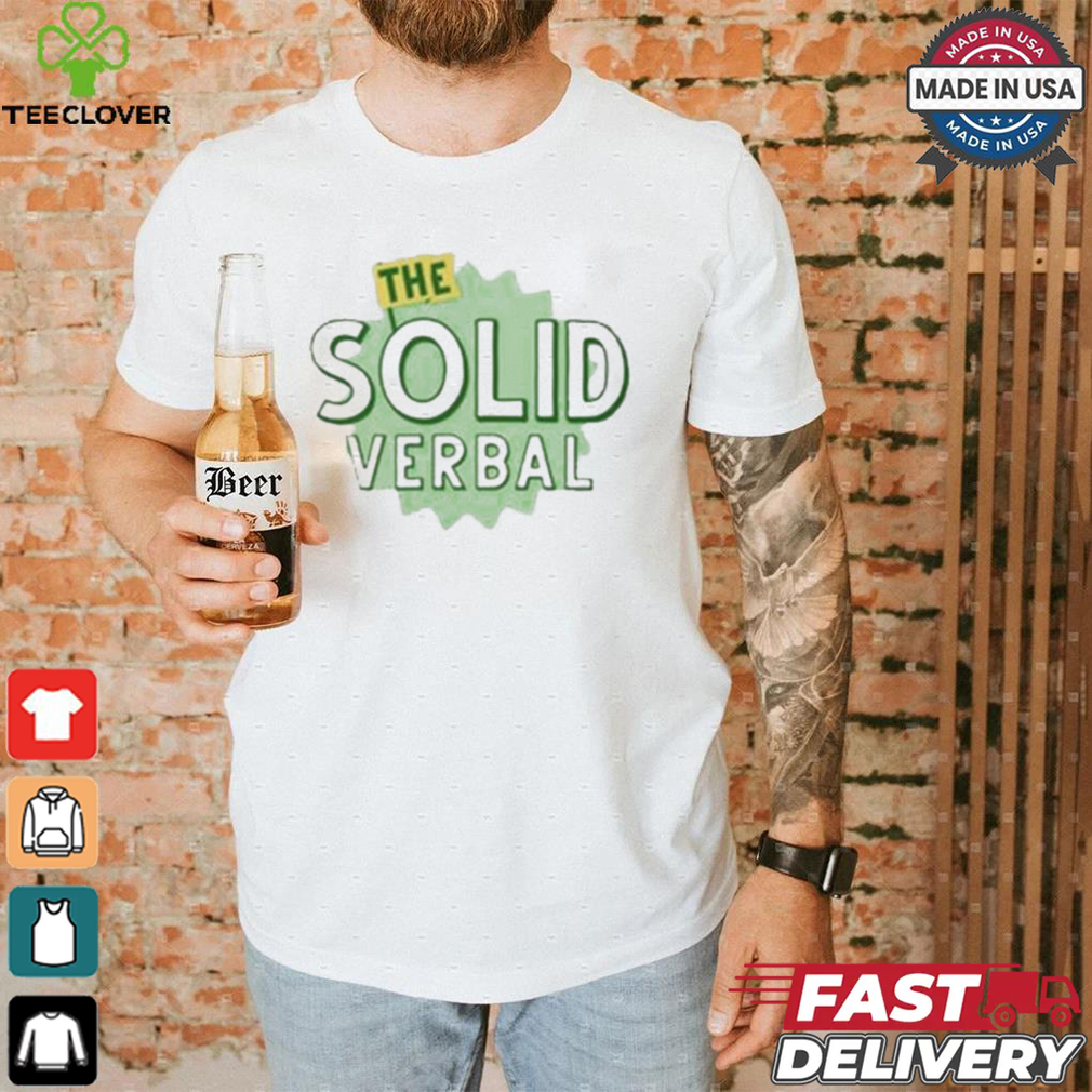 The Solid Verbal Logo T shirt The Solid Verbal Logo T shirt