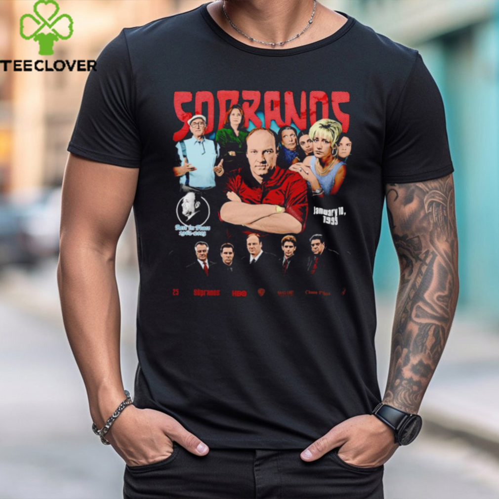 The Sopranos 25 Bootleg Poster shirt The Sopranos 25 Bootleg Poster shirt