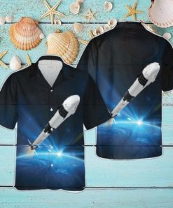 The SpaceX Falcon 9 Rocket Hawaiian Shirt Beach Shirt For Men Women