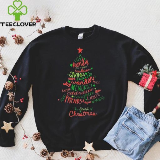 The Spirit Of Christmas Tree Shirt