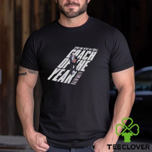 The Sporting News National Coach Of The Year Washington Football Kalen Debder T Shirt