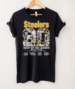 The Steelers Abbey Road 90 Years Of The Legends 1933 2023 Signatures Shirt