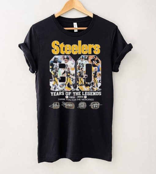 The Steelers Abbey Road 90 Years Of The Legends 1933 2023 Signatures Shirt