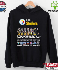 The Steelers thank you for the memories Abbey Road signature shirt